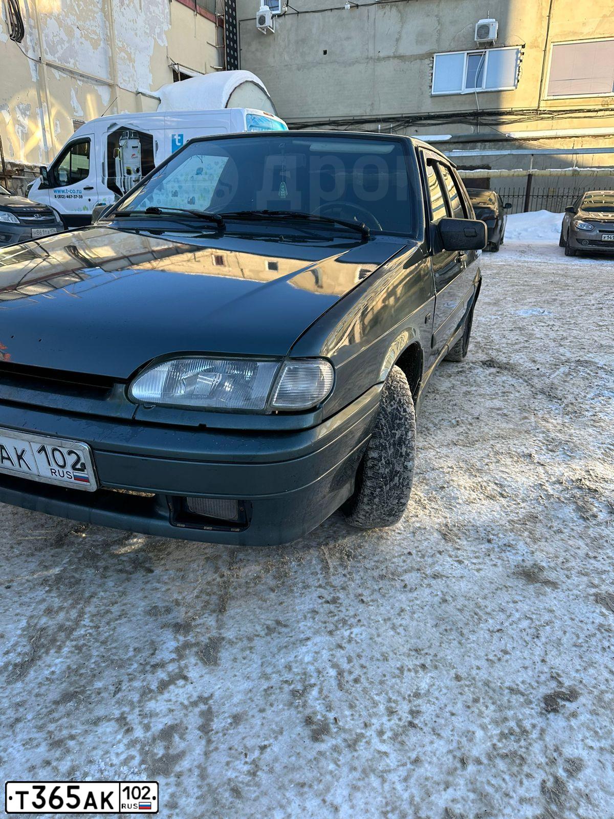 Фото автомобиля LADA 2114 SAMARA, 2011 — госномер Т365АК102. Цвет: СЕРО-СИНЕ-ЗЕЛЕНЫЙ