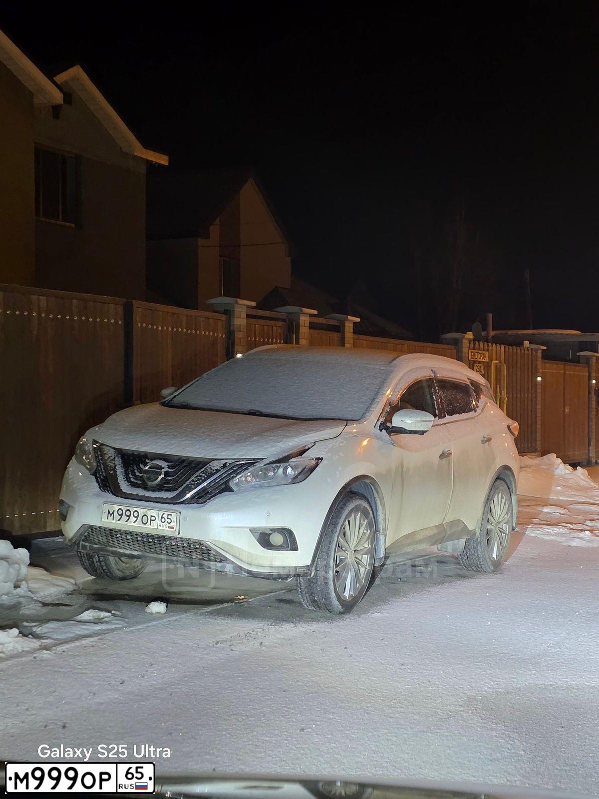 Фото автомобиля NISSAN MURANO, 2018 — госномер Х108КЕ65