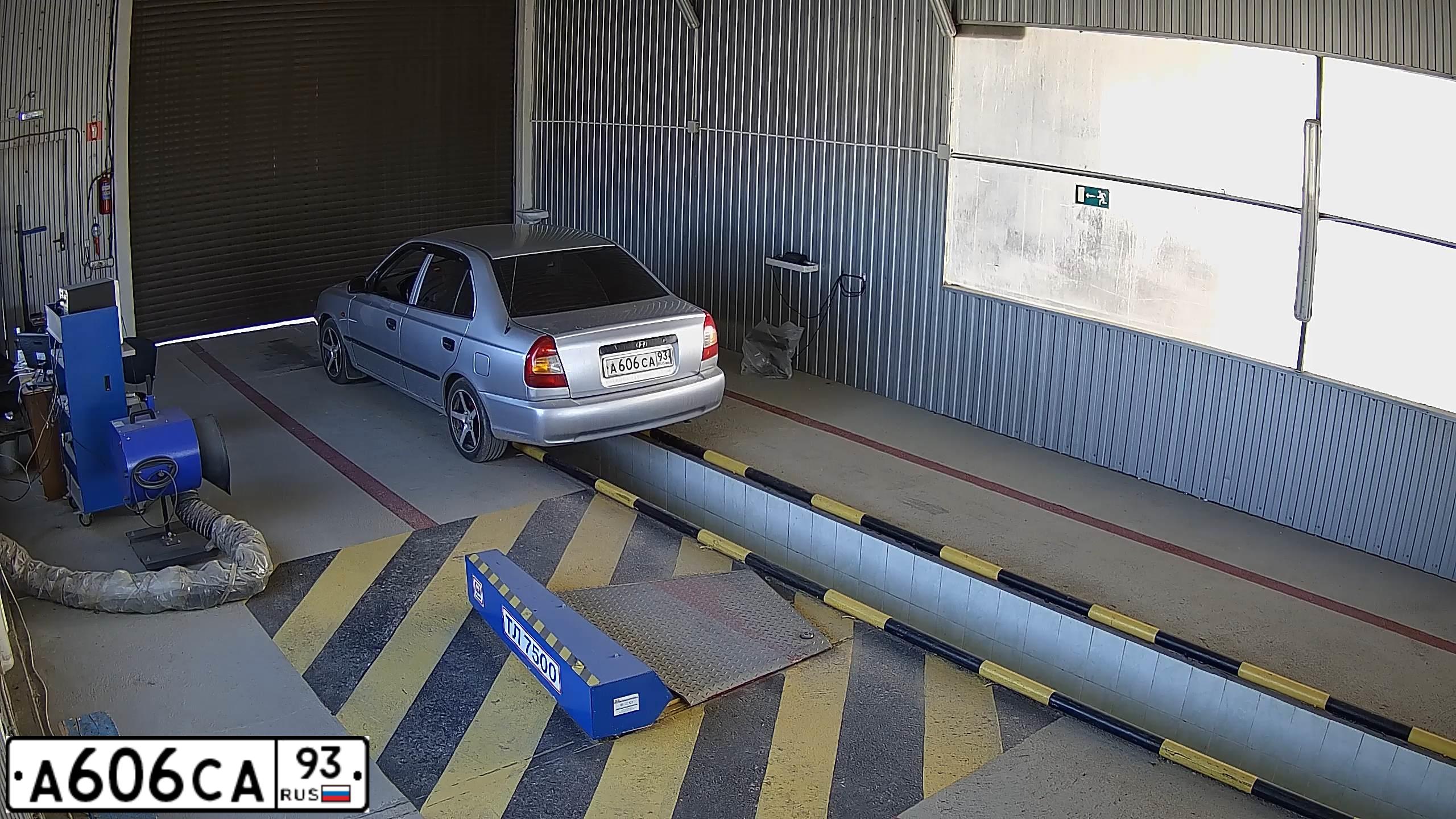 Фото автомобиля TAGAZ ACCENT, 2007 — госномер А606СА93. Цвет: СЕРЕБРИСТЫЙ