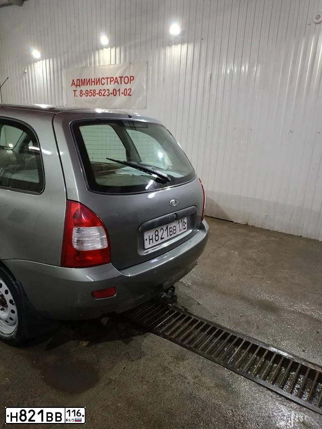 Фото автомобиля LADA KALINA, 2011 — госномер У251ЕР716. Цвет: ТЕМНО-СЕРЫЙ МЕТАЛЛИК