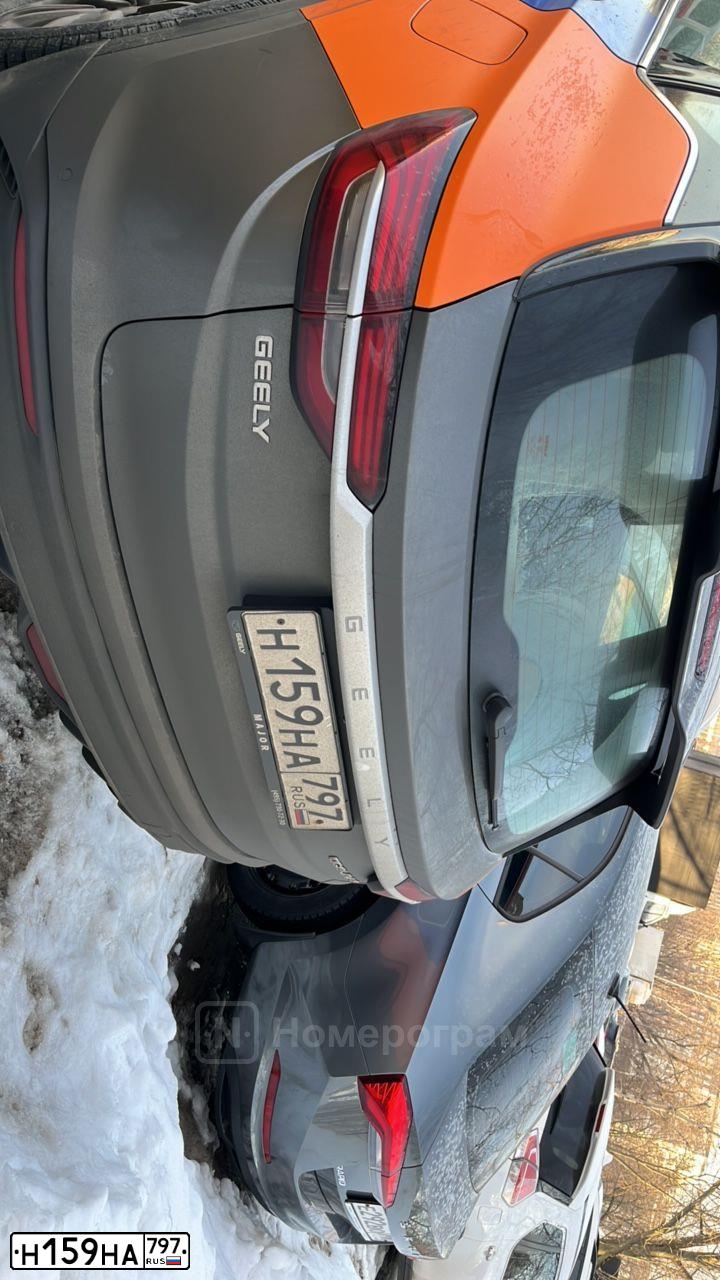 Фото автомобиля GEELY COOLRAY, 2022 — госномер Н159НА797