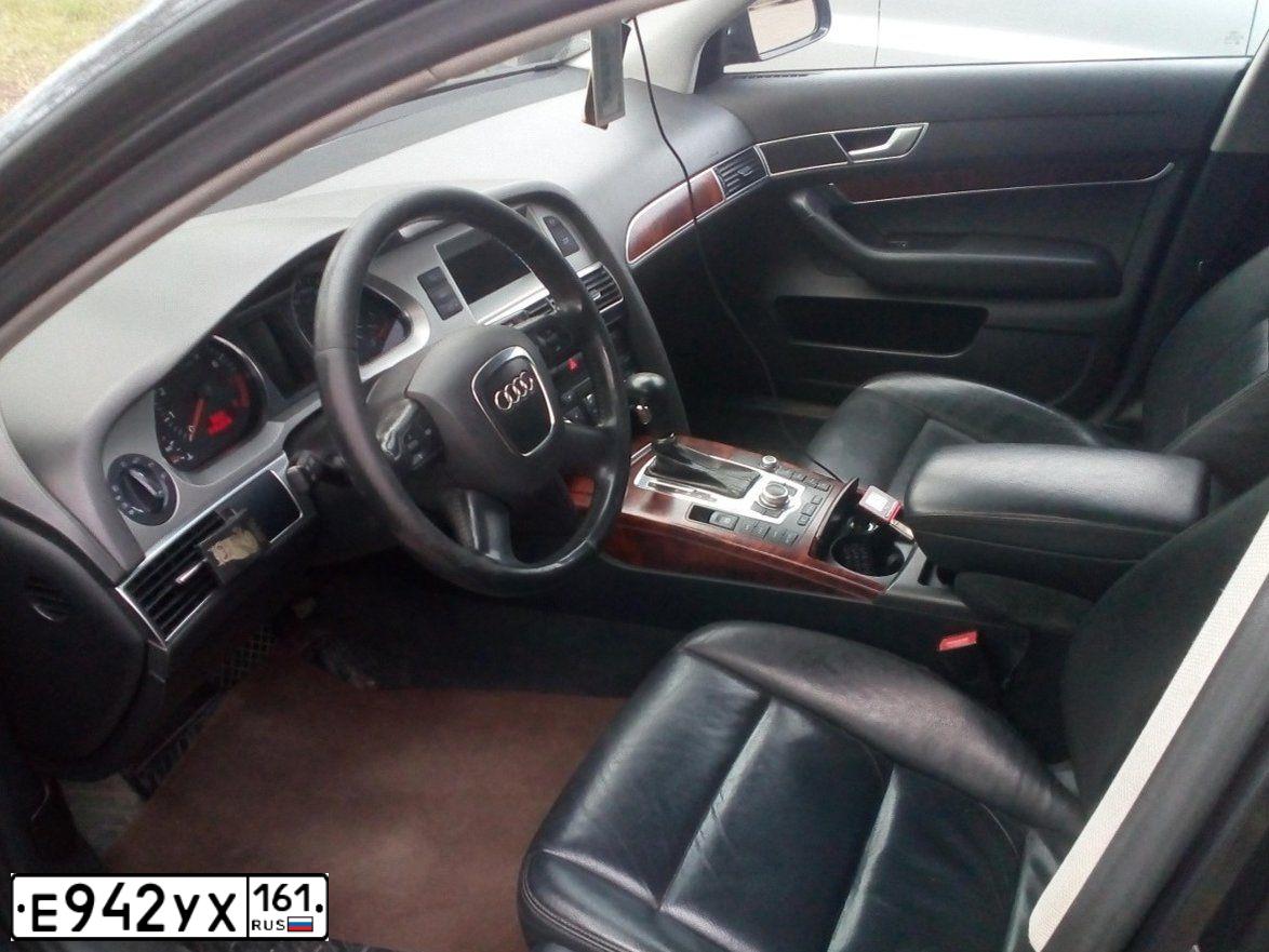 Фото автомобиля AUDI A6, 2007 — госномер А392ВВ252. Цвет: Т.СЕРЫЙ