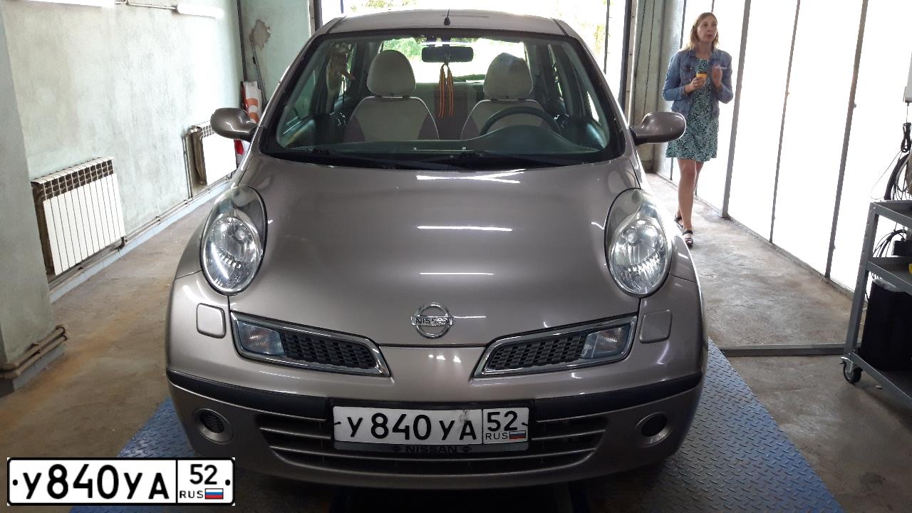 Фото автомобиля NISSAN MICRA, 2008 — госномер У840УА52. Цвет: СВЕТЛО-КОРИЧНЕВЫЙ