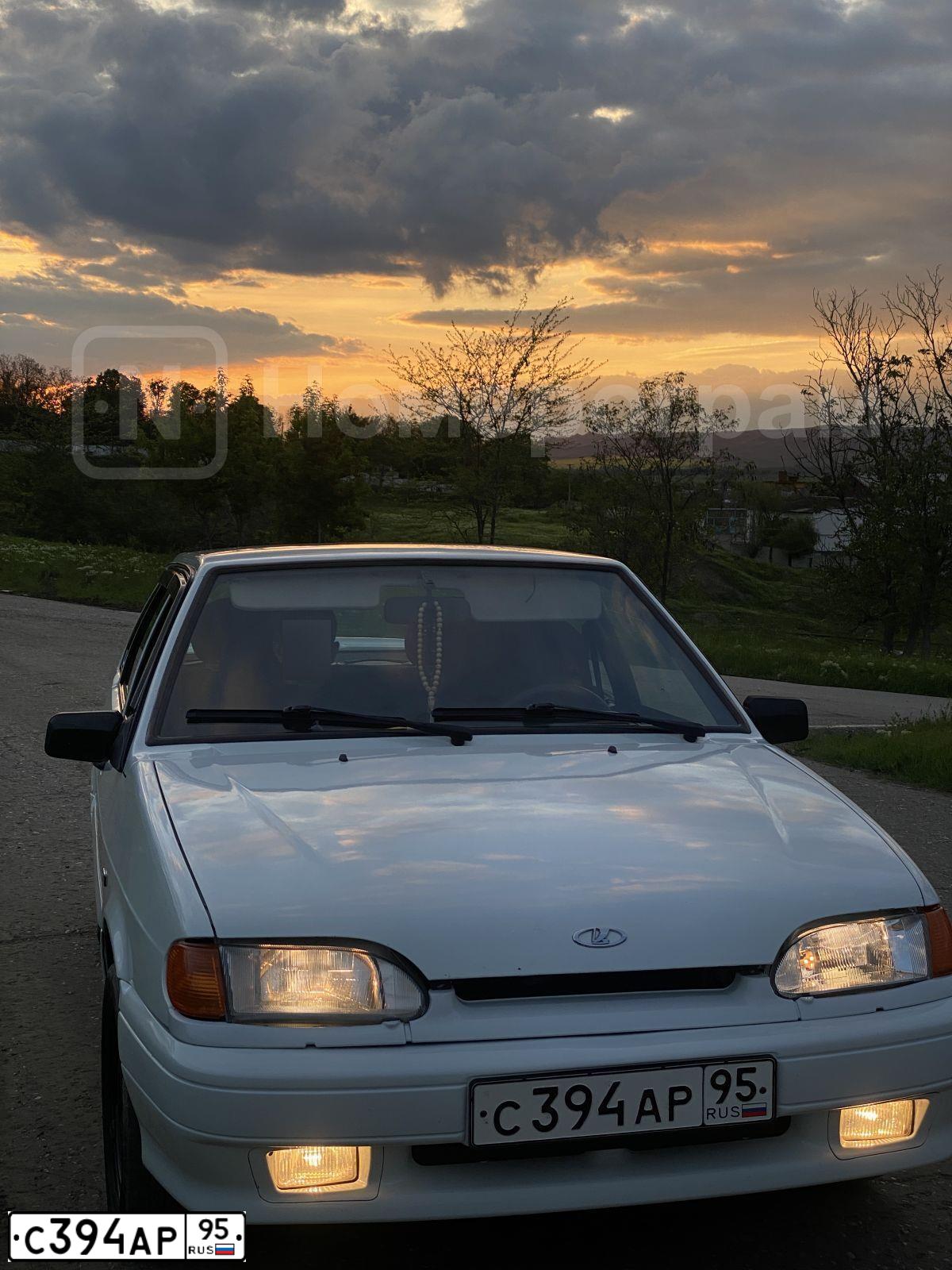 Фото автомобиля LADA 2114 SAMARA, 2010 — госномер К717МО95. Цвет: Белый