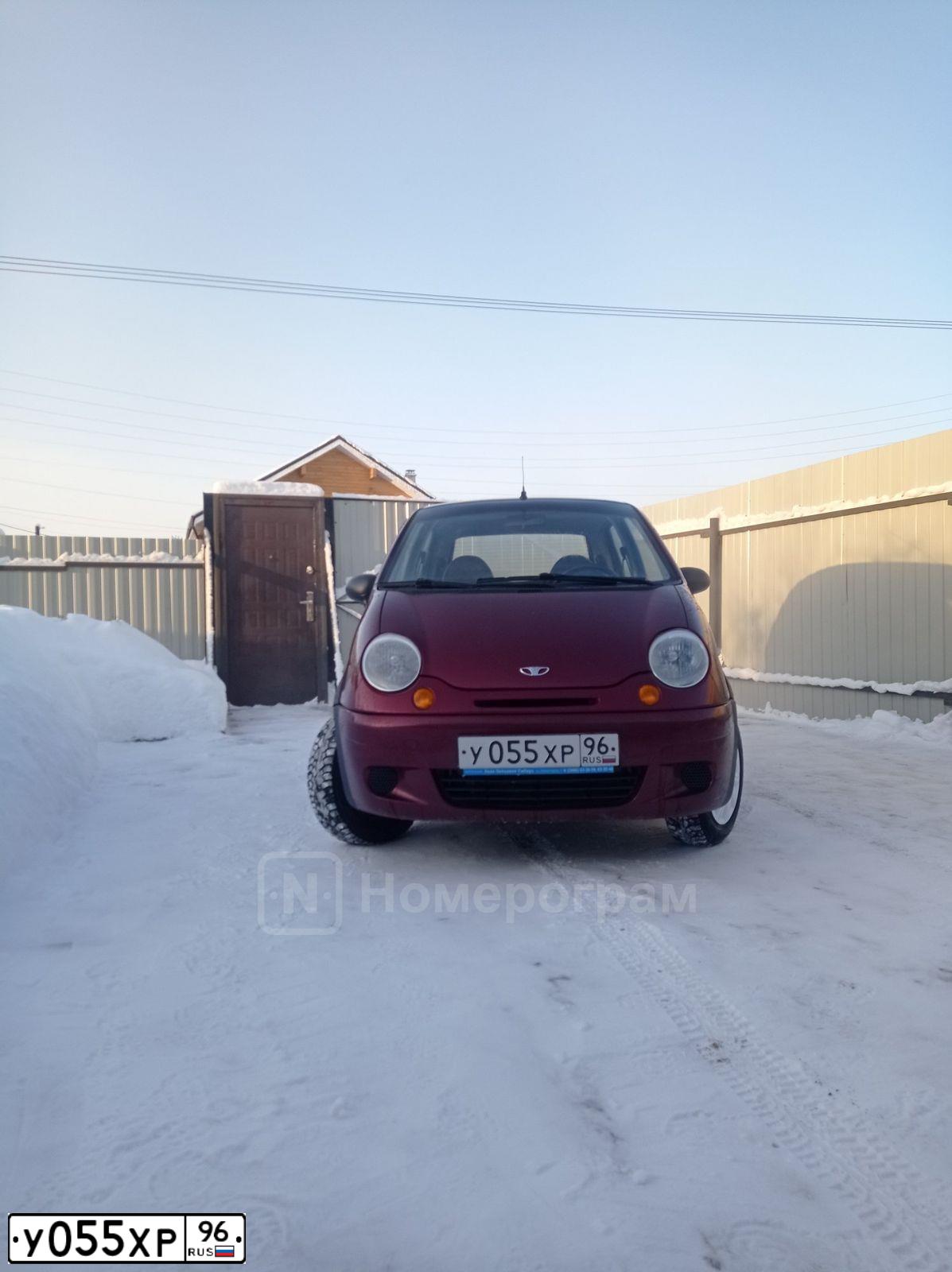 Фото автомобиля DAEWOO MATIZ, 2008 — госномер Х984КР196