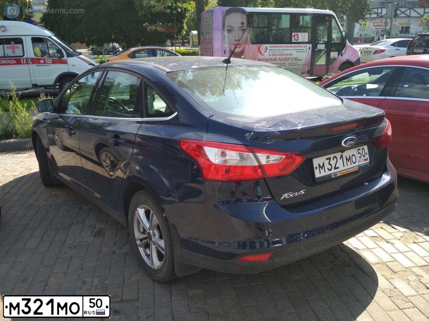 Фото автомобиля FORD FOCUS, 2013 — госномер М321МО50