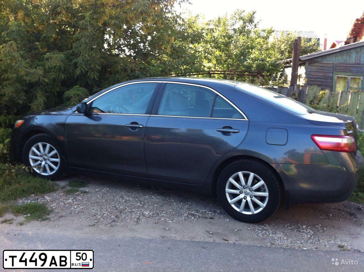 Фото автомобиля TOYOTA CAMRY, 2009 — госномер У273ОА797. Цвет: ТЕМНО-СЕРЫЙ