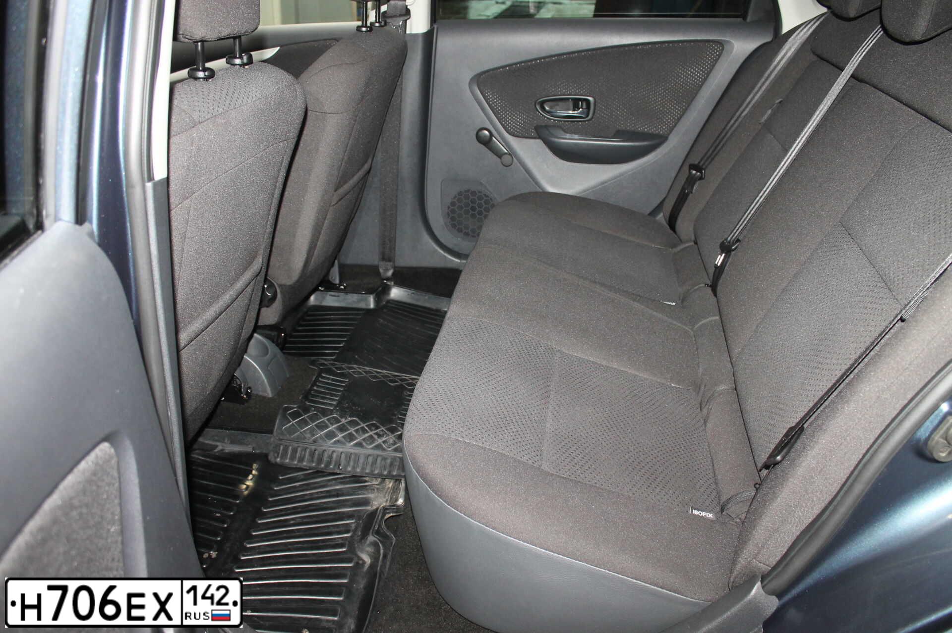 Фото автомобиля NISSAN ALMERA /AVTOVAZ/, 2017 — госномер Н706ЕХ142. Цвет: ТЕМНО-СИНИЙ
