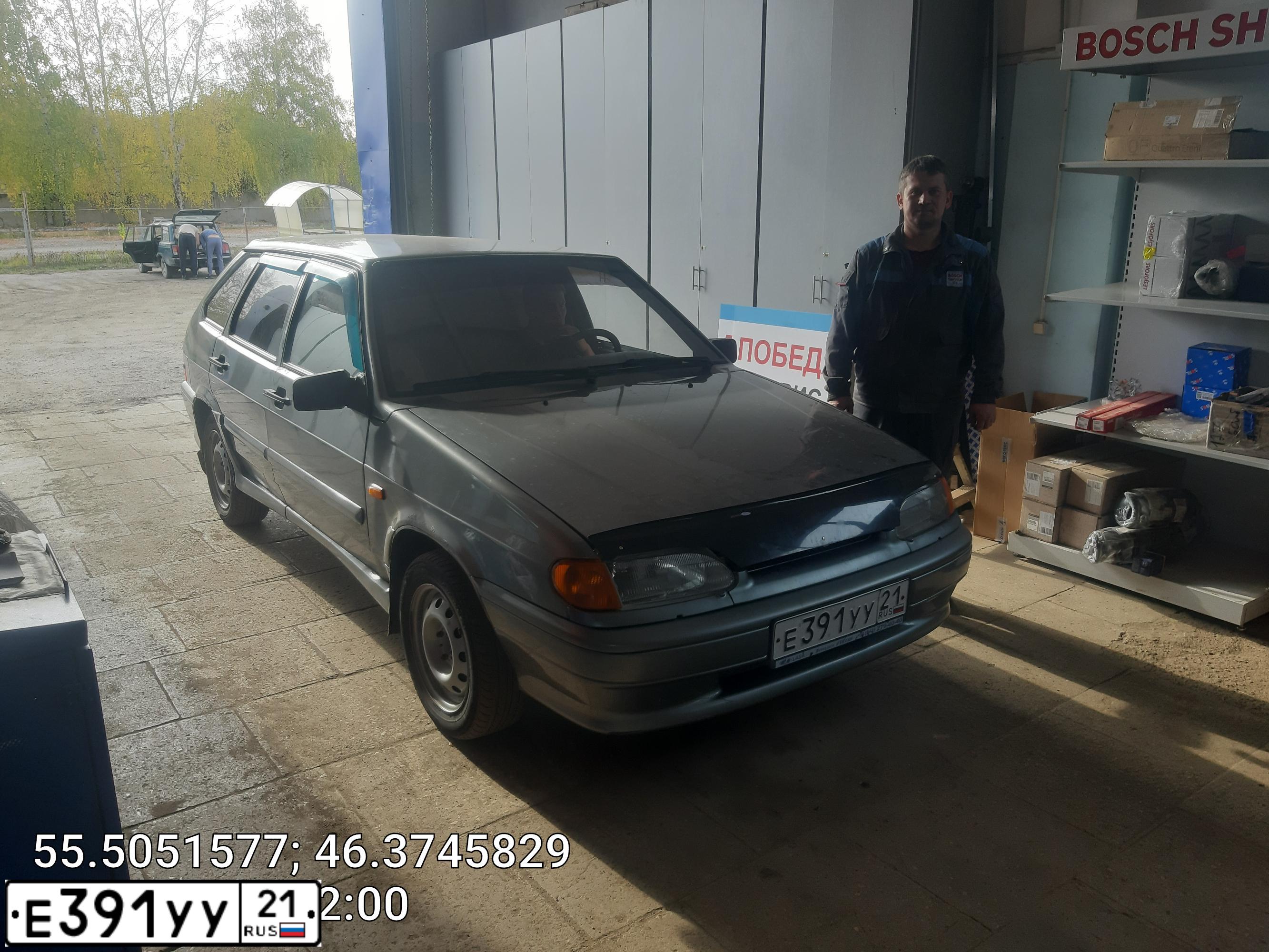Фото автомобиля LADA 2114 SAMARA, 2008 — госномер С412ЕТ05. Цвет: СРЕДНИЙ СЕРО-ЗЕЛЕНЫЙ МЕТАЛЛ