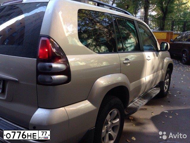 Фото автомобиля TOYOTA LAND CRUISER PRADO, 2007 — госномер Х443ВА550