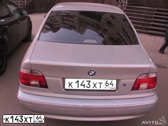 Фото автомобиля BMW 520I, 1997 — госномер С085ОУ58. Цвет: СЕРЕБРИСТЫЙ