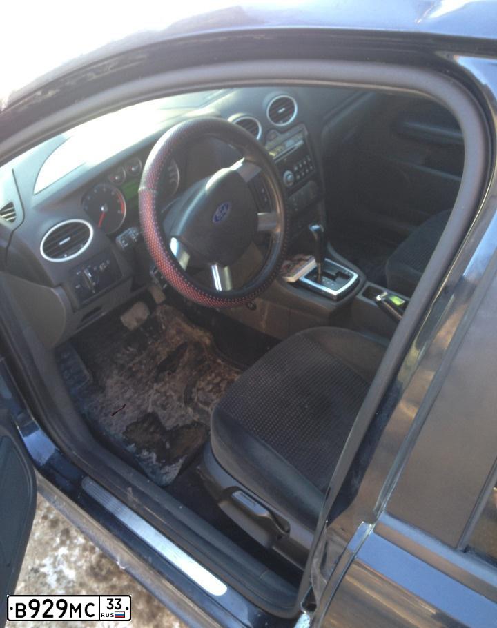 Фото автомобиля FORD FOCUS, 2006 — госномер Р060КА152. Цвет: ЧЕРНЫЙ