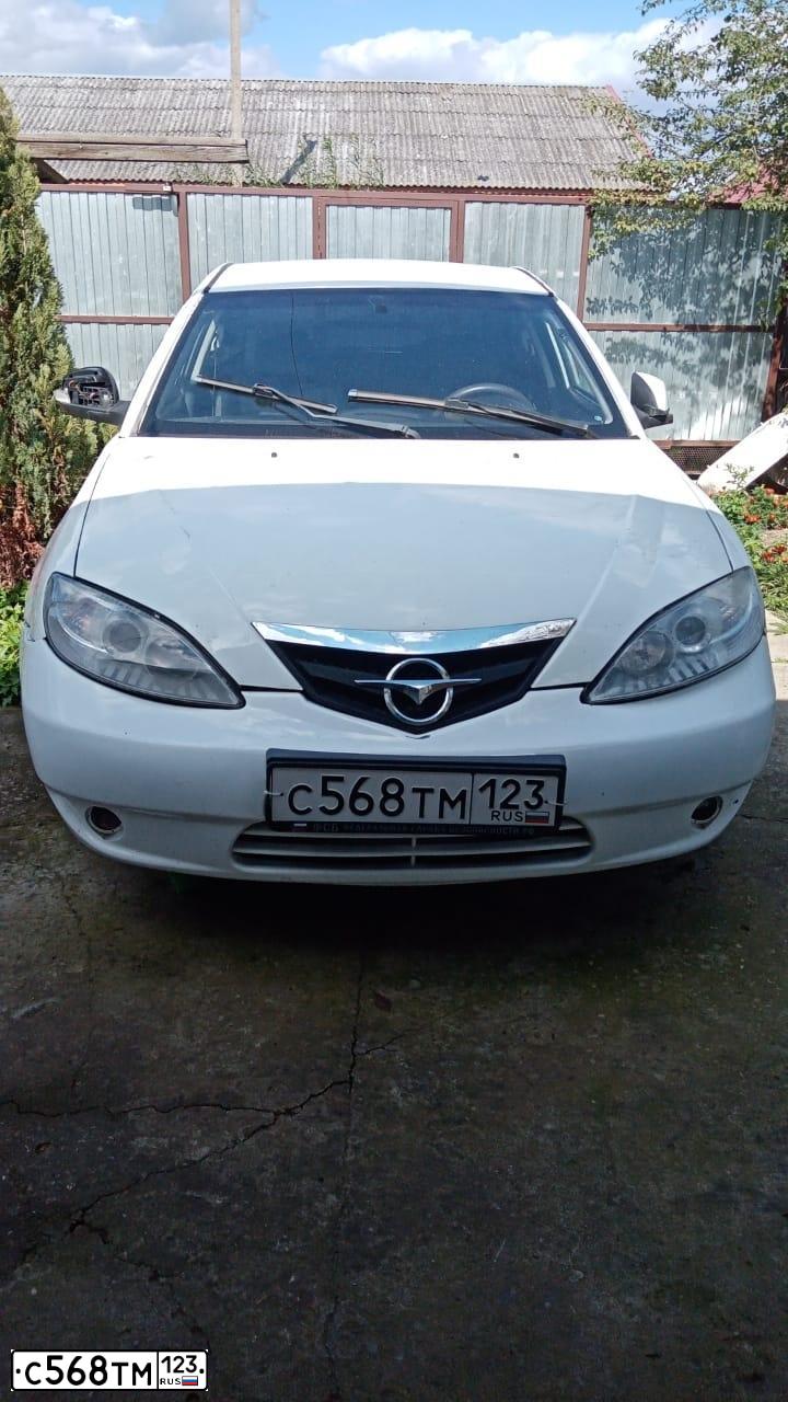 Фото автомобиля ХАЙМА 219300, 2011 — госномер Х025ВР323. Цвет: Белый