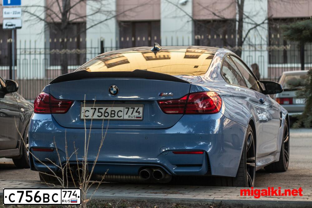 Фото автомобиля BMW M4, 2018 — госномер У100РВ31