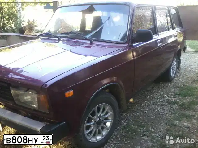 Фото автомобиля LADA 2104, 2003 — госномер В808НУ23. Цвет: ТЕМНО-БОРДОВЫЙ