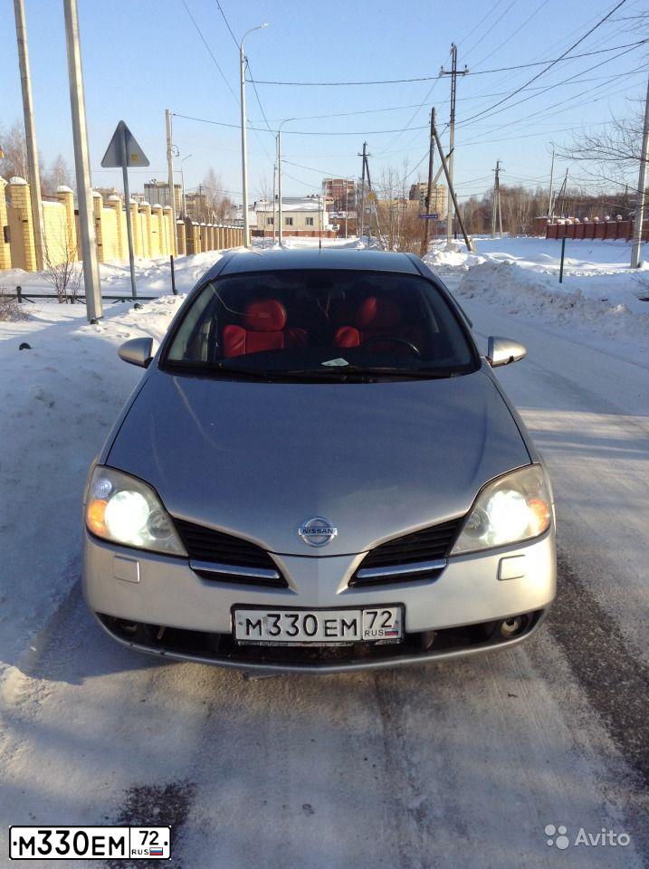 Фото автомобиля NISSAN PRIMERA, 2005 — госномер Т280ОН55. Цвет: Серебристый
