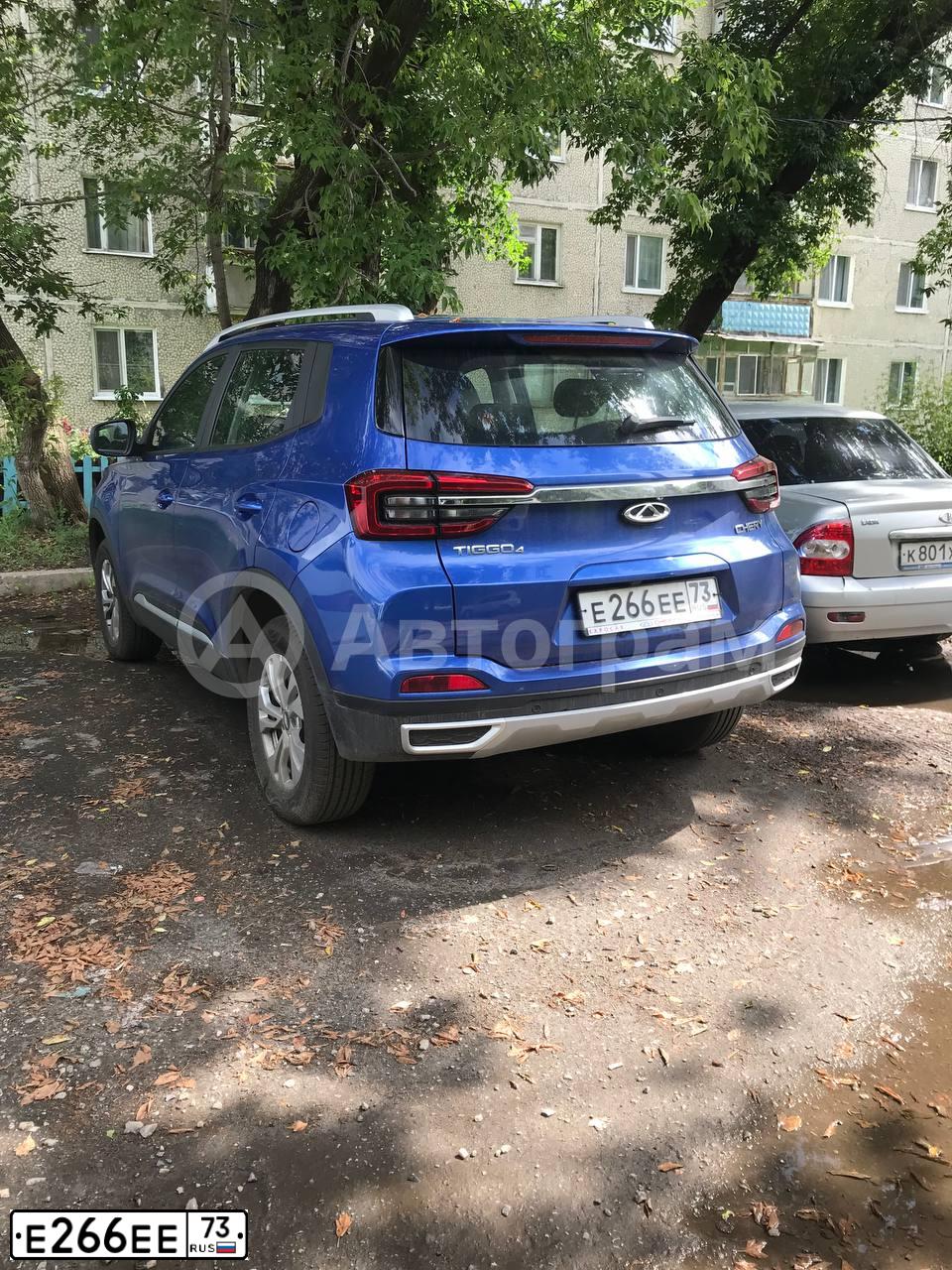 Фото автомобиля LADA 1119 KALINA, 2011 — госномер М300ТЕ73. Цвет: синий