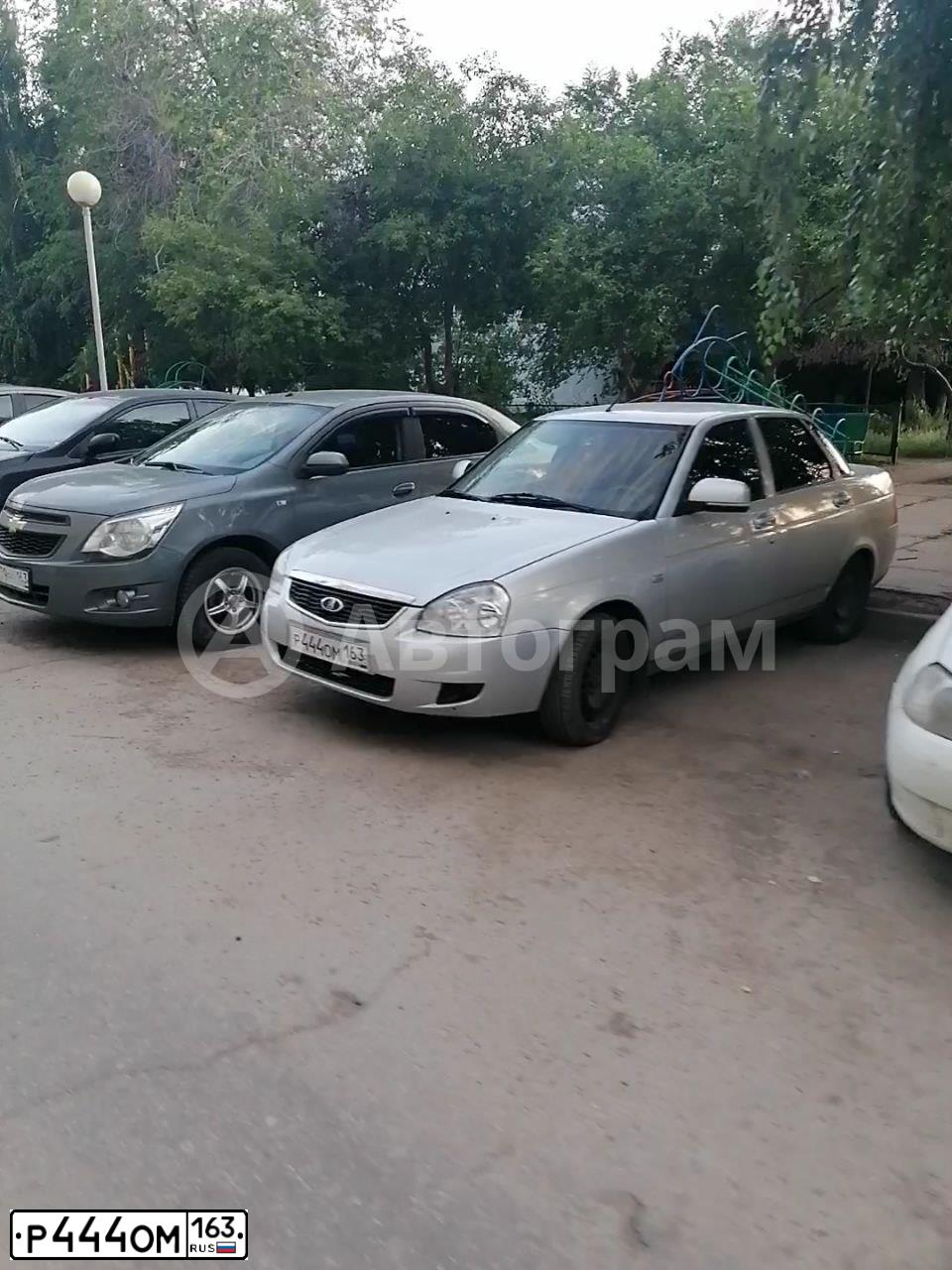 Фото автомобиля LADA 2170 PRIORA, 2013 — госномер У427КК163. Цвет: БЕЛЫЙ