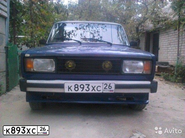 Фото автомобиля LADA 2104 LADA, 1999 — госномер К893ХС26. Цвет: синий