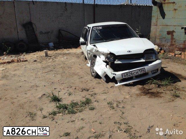 Фото автомобиля LADA 2114 SAMARA, 2013 — госномер Е290АА134. Цвет: Белый
