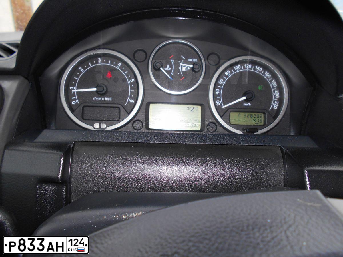 Фото автомобиля LAND ROVER DISCOVERY, 2006 — госномер О774МХ142. Цвет: СЕРЕБРИСТЫЙ