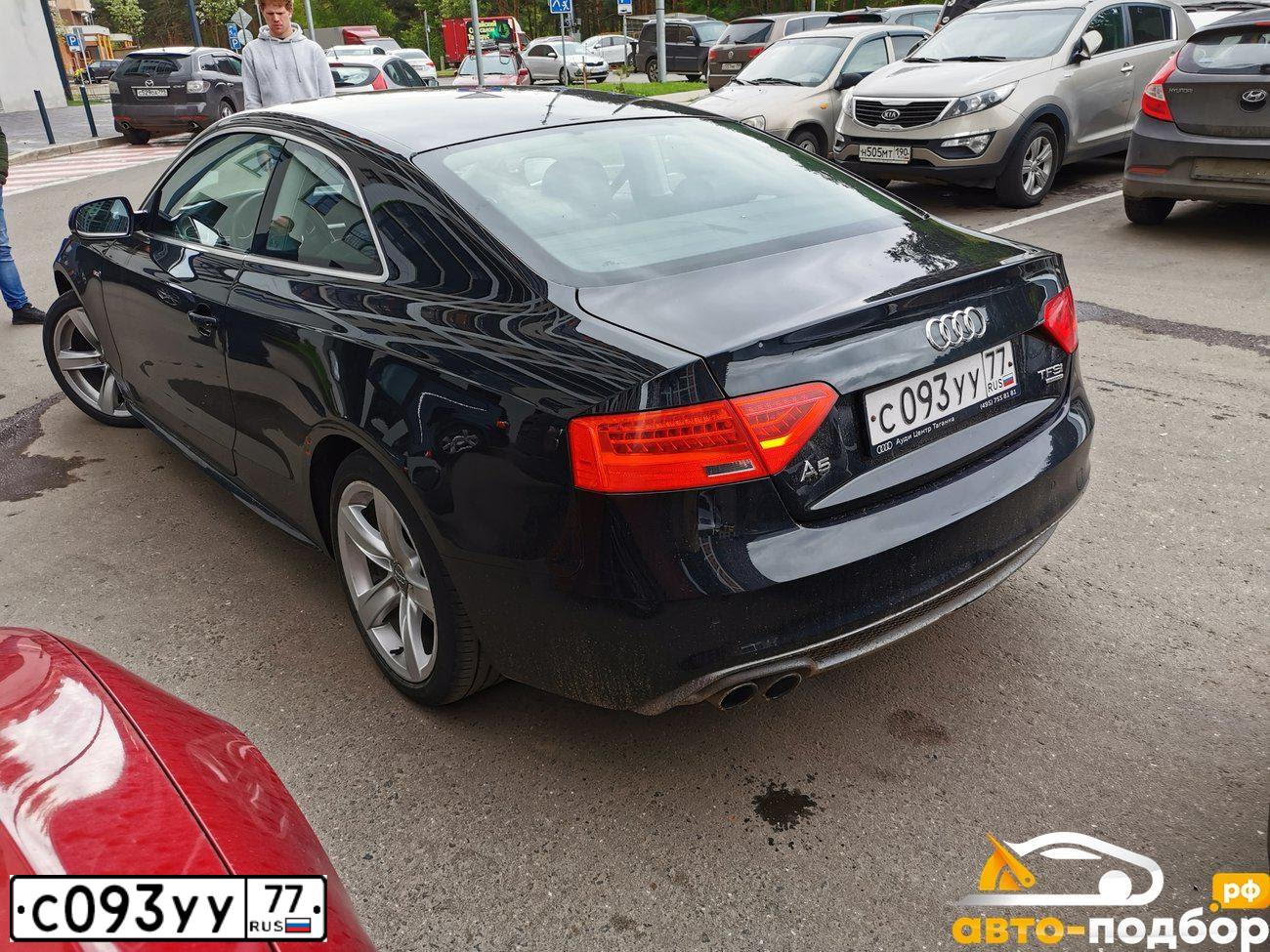 Фото автомобиля AUDI A5, 2013 — госномер Т678ТВ152. Цвет: ЧЕРНЫЙ