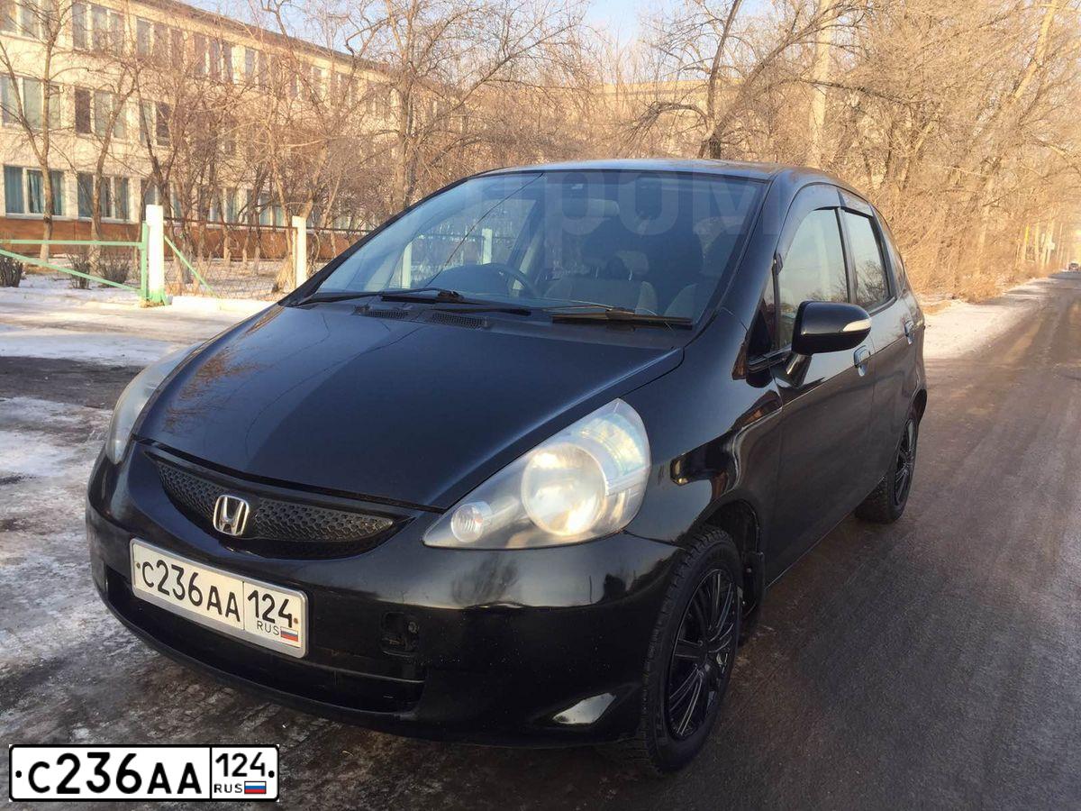 Фото автомобиля HONDA FIT, 2004 — госномер С236АА124