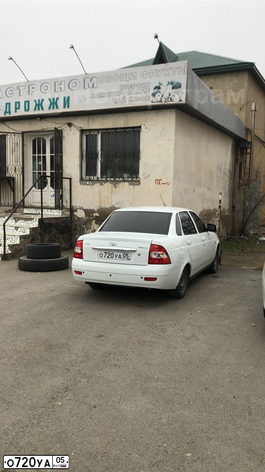 Фото автомобиля LADA 2170 PRIORA, 2015 — госномер М505ЕК05. Цвет: ЧЕРНЫЙ