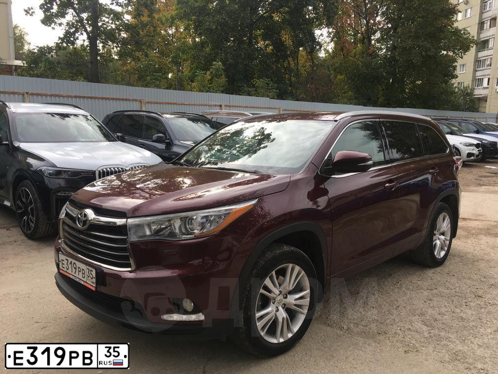 Фото автомобиля TOYOTA HIGHLANDER, 2014 — госномер Е496ОР186