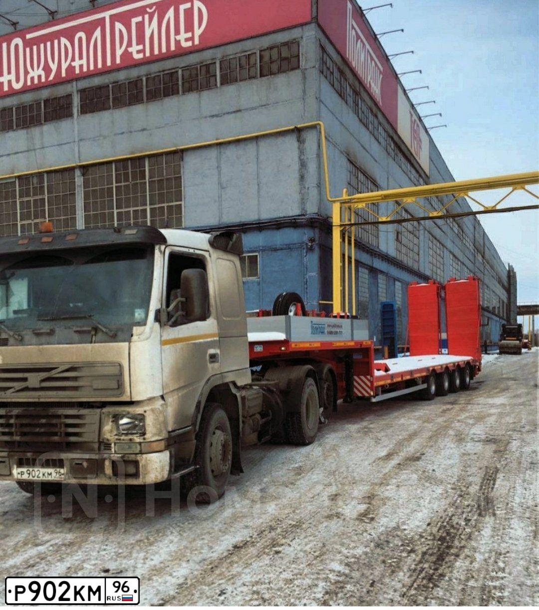 Фото автомобиля VOLVO SERIE FM /6X4/, 2001 — госномер Р902КМ96. Цвет: Белый