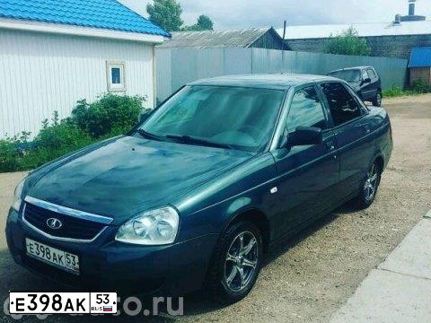 Фото автомобиля LADA 2170 PRIORA, 2007 — госномер К171АР53. Цвет: СЕРО-СИНЕ-ЗЕЛЕНЫЙ