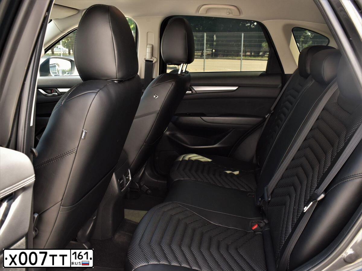 Фото автомобиля MAZDA CX-5, 2018 — госномер Х007ТТ161. Цвет: ТЕМНО СЕРЫЙ