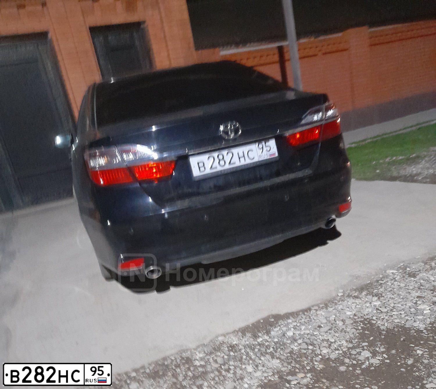 Фото автомобиля LADA 2170 PRIORA, 2014 — госномер В282НС95. Цвет: ЧЕРНЫЙ