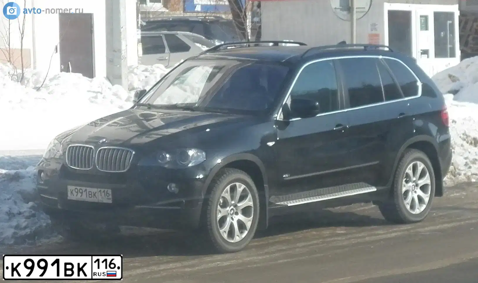 Фото автомобиля KIA RIO, 2020 — госномер К991ВК116. Цвет: ЧЕРНЫЙ
