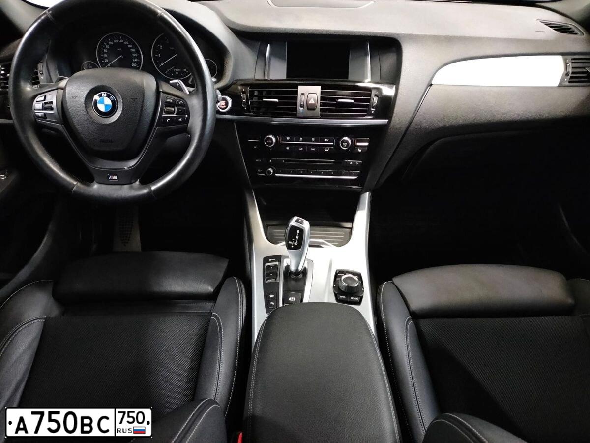 Фото автомобиля BMW X3, 2014 — госномер А750ВС750. Цвет: КРАСНЫЙ