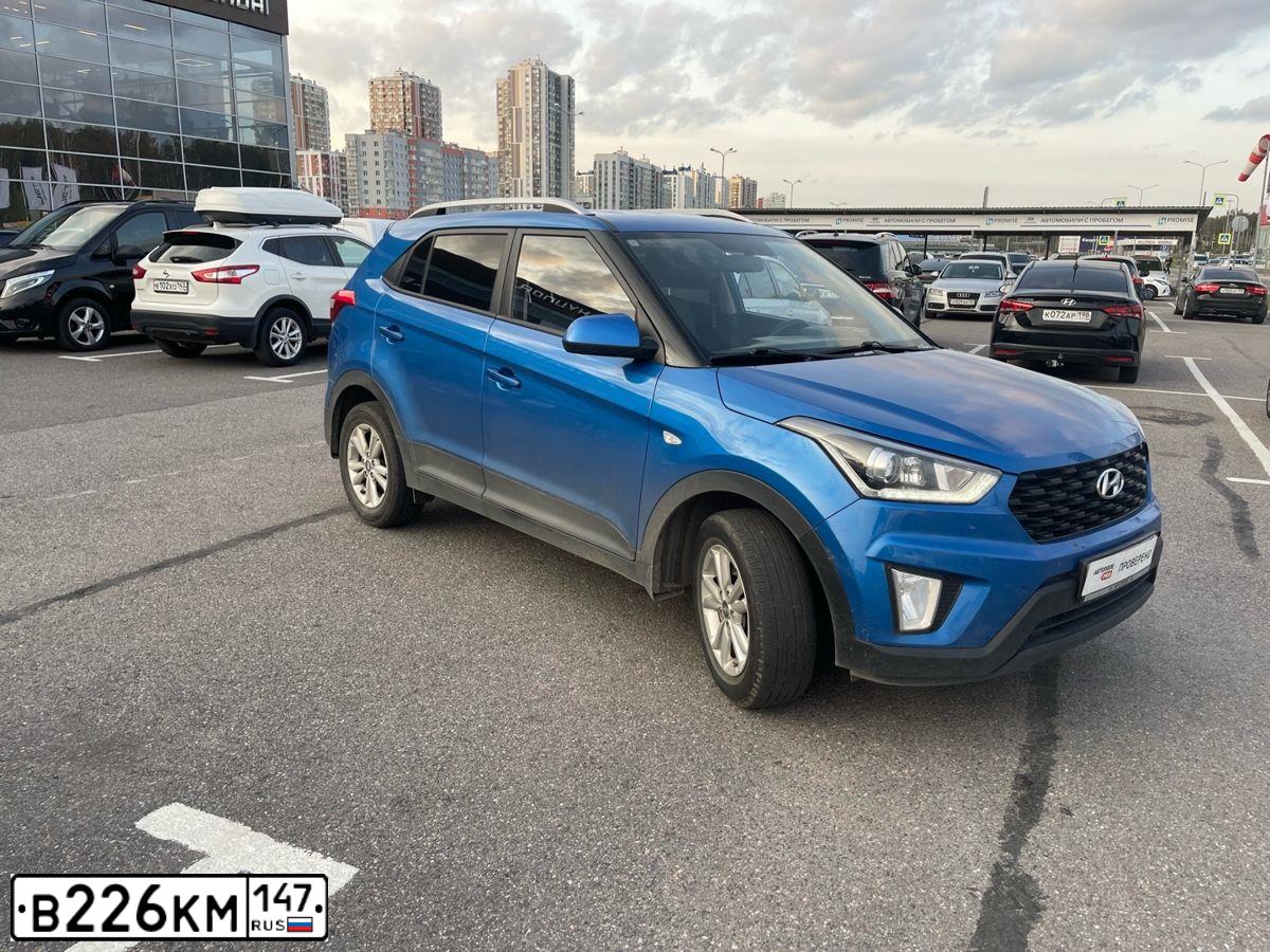 Фото автомобиля HYUNDAI CRETA, 2020 — госномер С726ВТ198