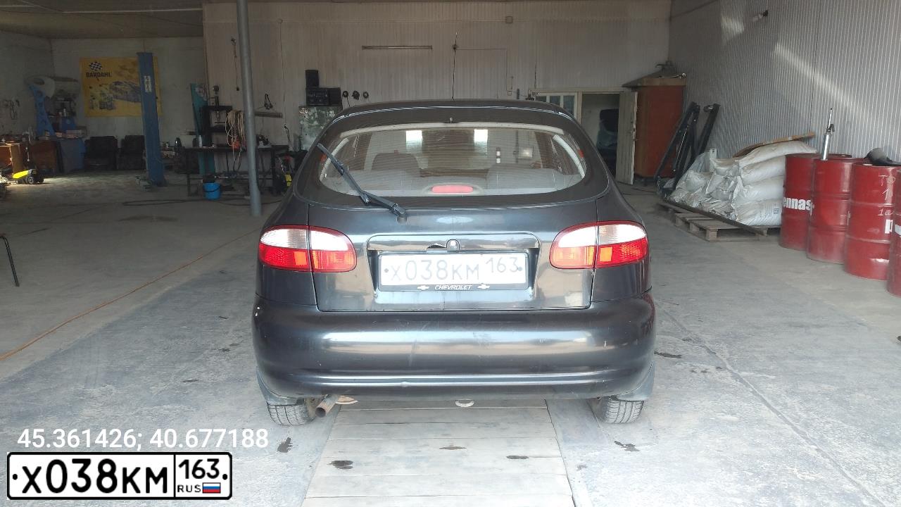 Фото автомобиля ZAZ CHANCE, 2009 — госномер В983ВК193. Цвет: СЕРО-ЧЕРНЫЙ