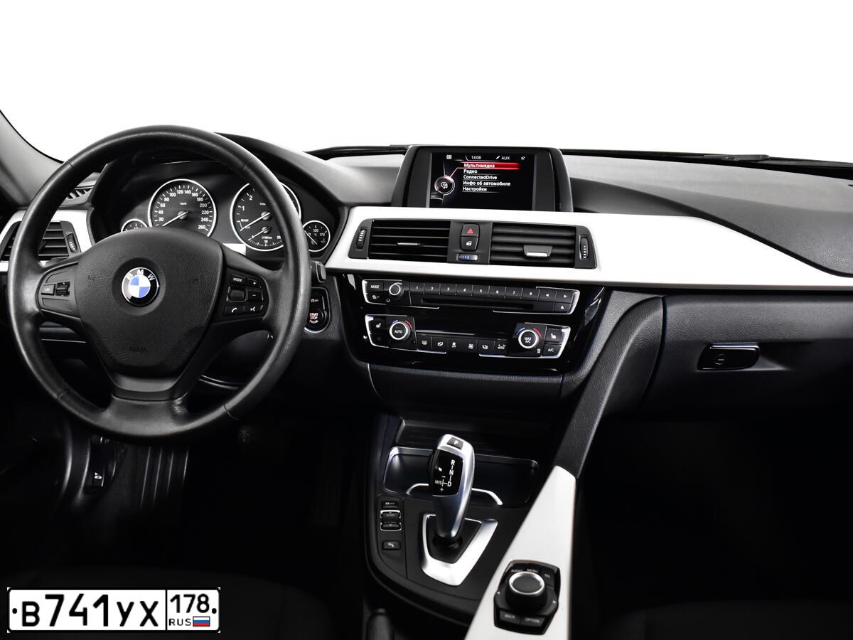 Фото автомобиля БМВ 318I, 2015 — госномер Т093КК198. Цвет: ЧЕРНЫЙ