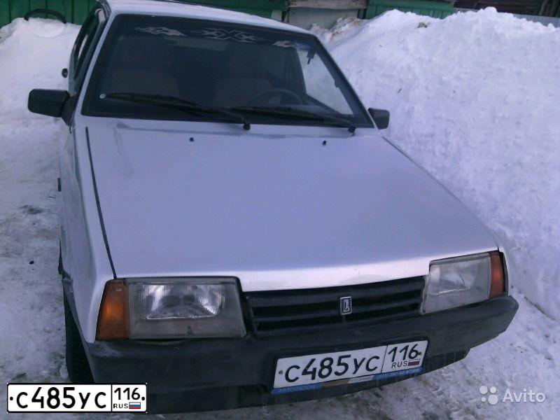Фото автомобиля LADA 2109 SAMARA, 2003 — госномер Н433ВА116. Цвет: Светло-серебристый металик