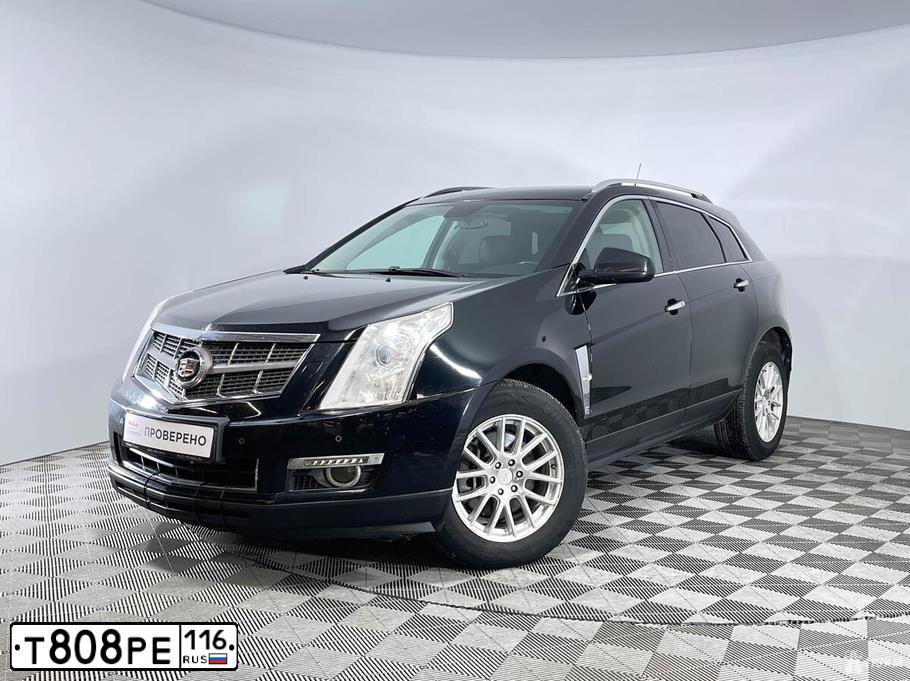 Фото автомобиля CADILLAC SRX, 2012 — госномер Т808РЕ116. Цвет: ЧЕРНЫЙ