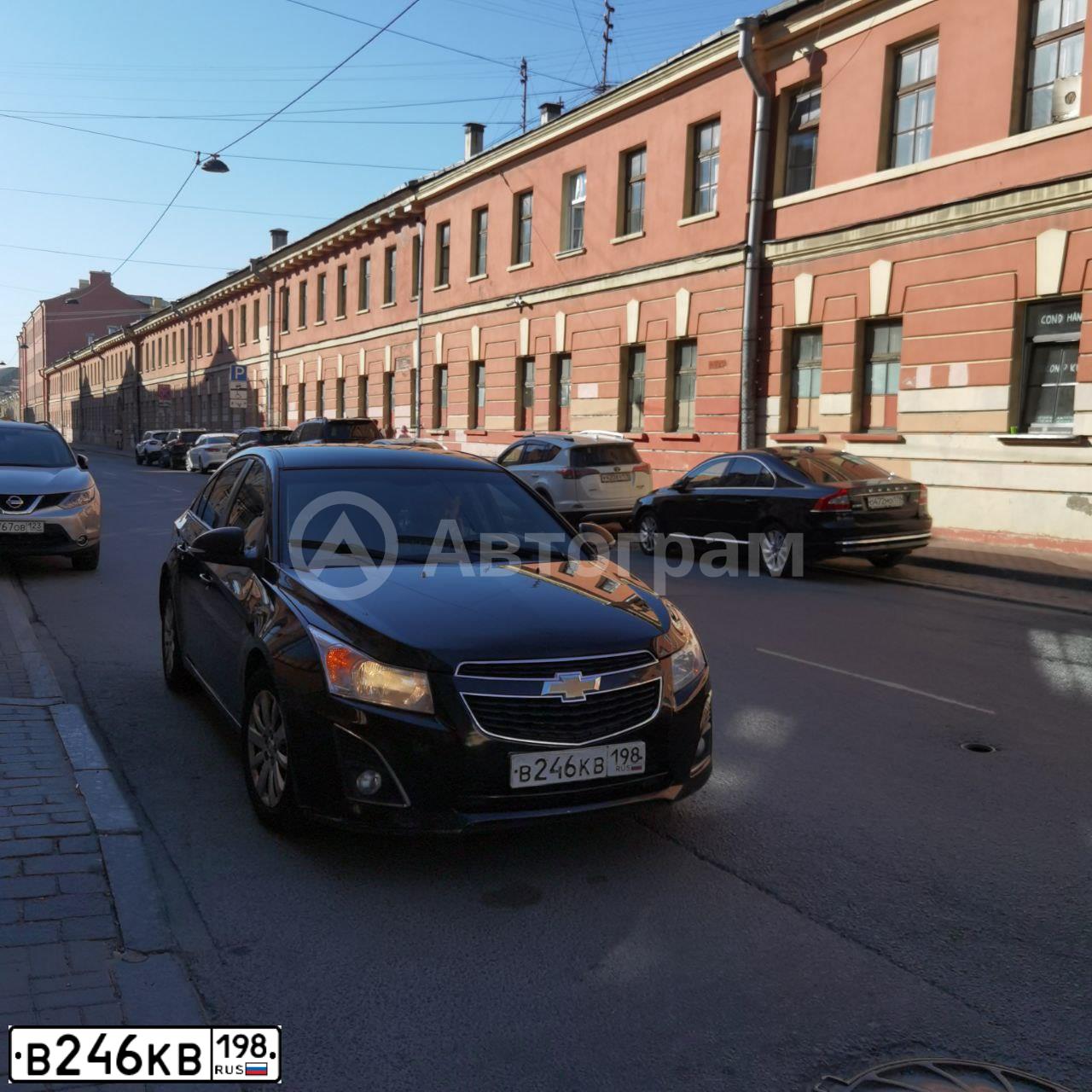 Фото автомобиля CHEVROLET CRUZE, 2014 — госномер К650СУ147. Цвет: КОРИЧНЕВЫЙ МЕТАЛЛИК