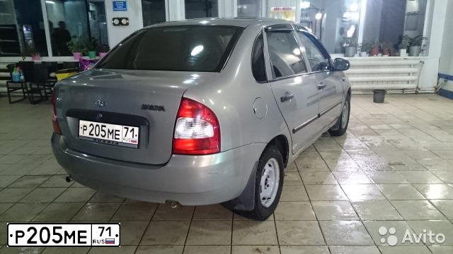 Фото автомобиля LADA 1118 KALINA, 2006 — госномер Р205МЕ71. Цвет: БЕЖЕВЫЙ МЕТАЛЛИК
