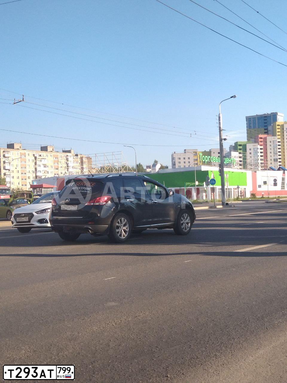 Фото автомобиля NISSAN MURANO, 2013 — госномер Т293АТ799. Цвет: ЧЕРНЫЙ