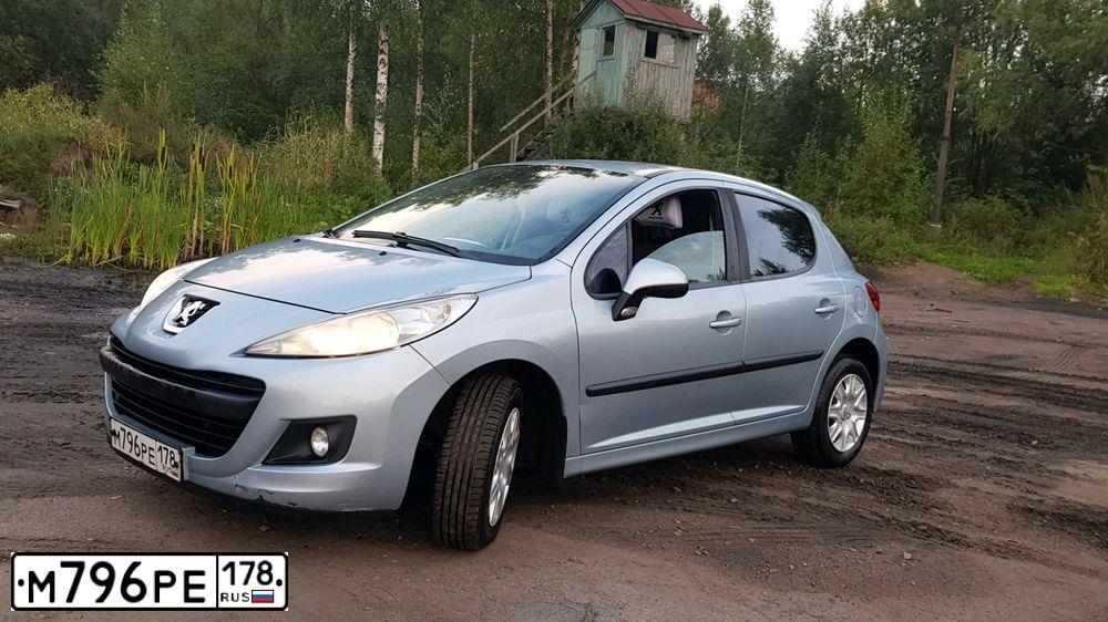 Фото автомобиля PEUGEOT 207, 2010 — госномер С736ОС193
