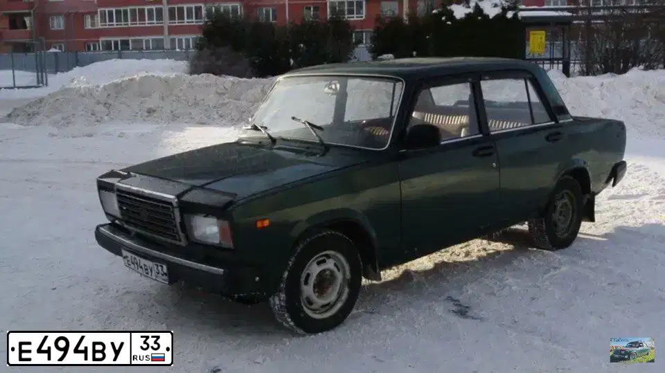 Фото автомобиля LADA 2107 LADA, 1999 — госномер А238УЕ37. Цвет: ЗЕЛЕНЫЙ
