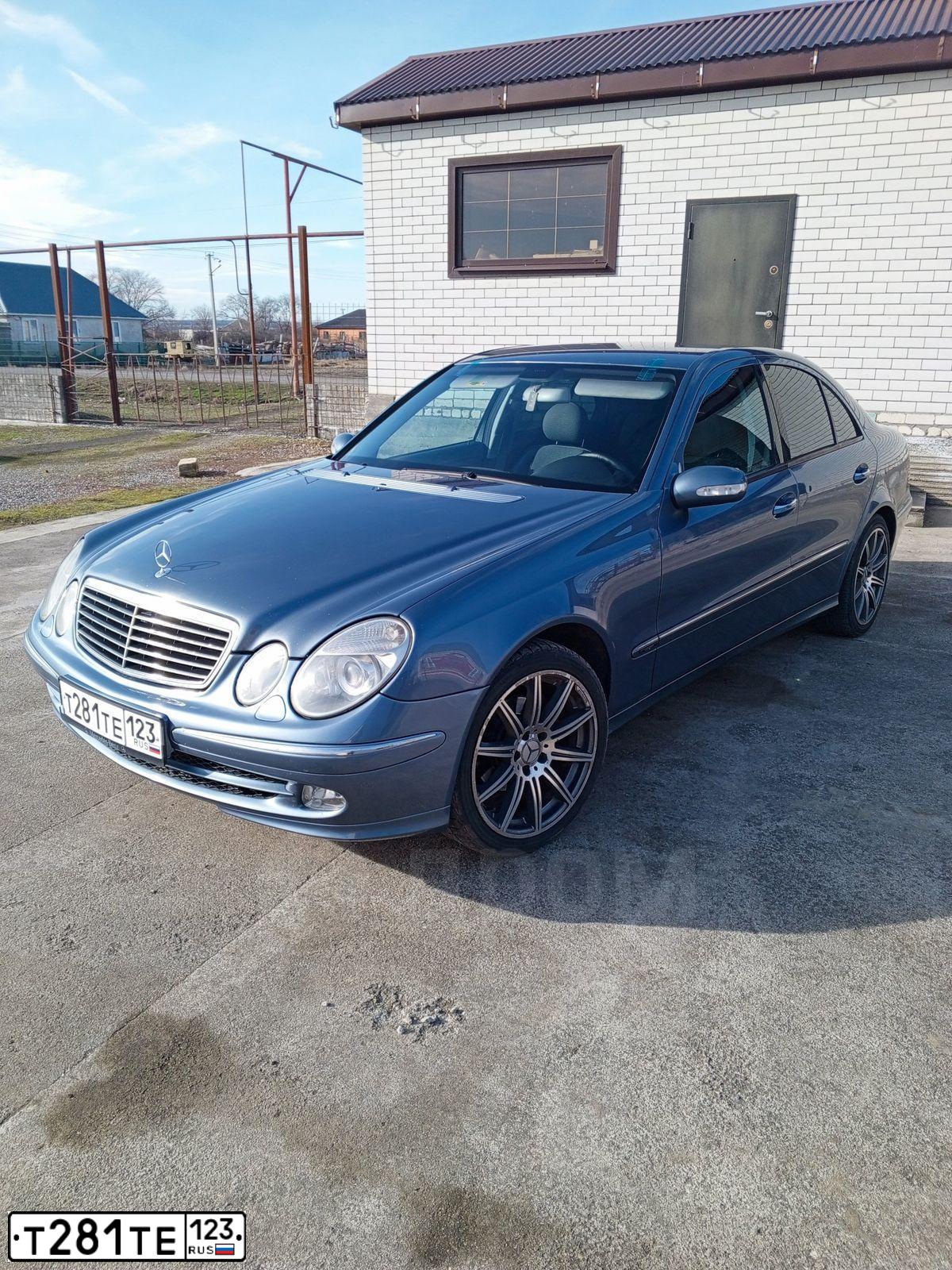 Фото автомобиля MERCEDES-BENZ E240, 2002 — госномер Р328РЕ126