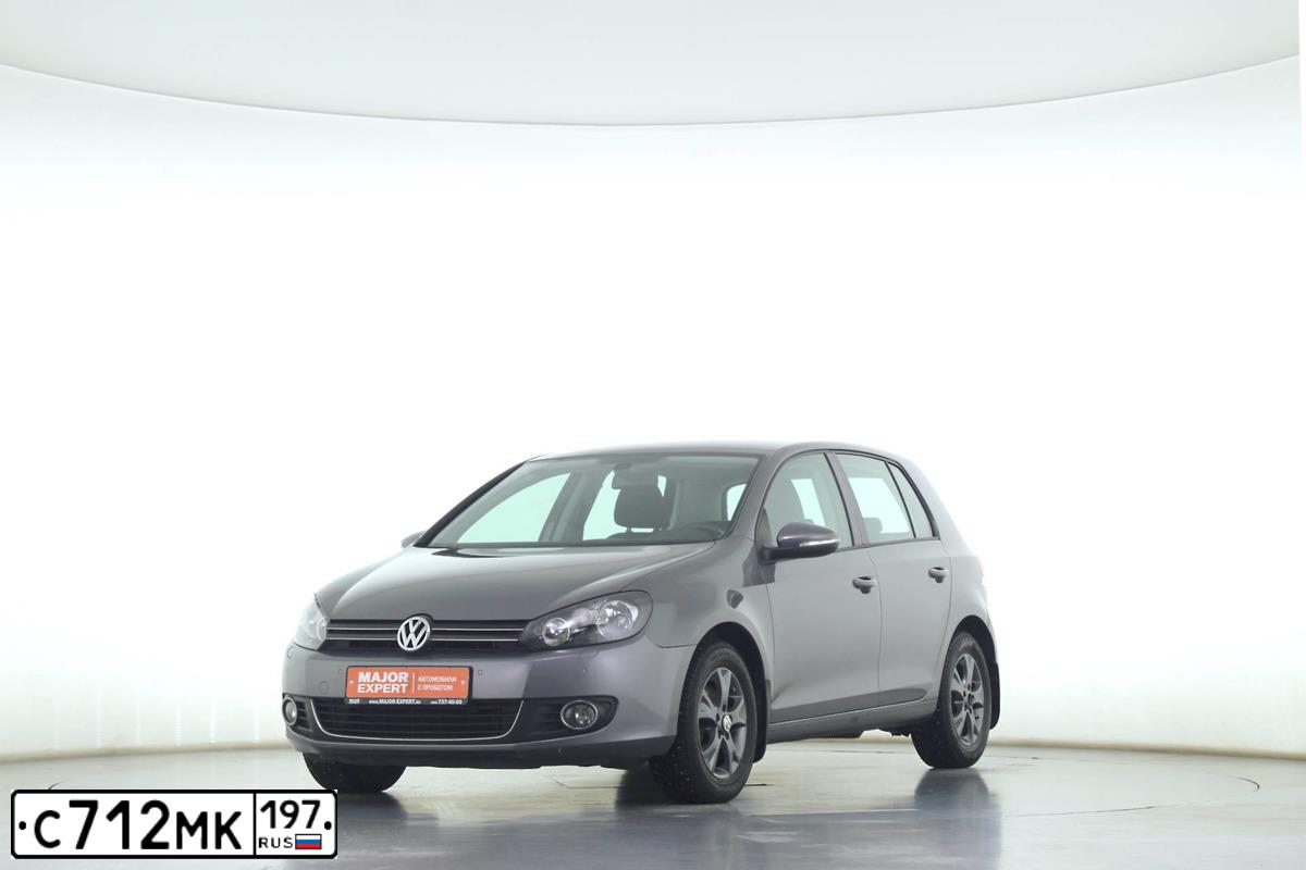 Фото автомобиля VOLKSWAGEN GOLF, 2011 — госномер К875МК790. Цвет: Серый
