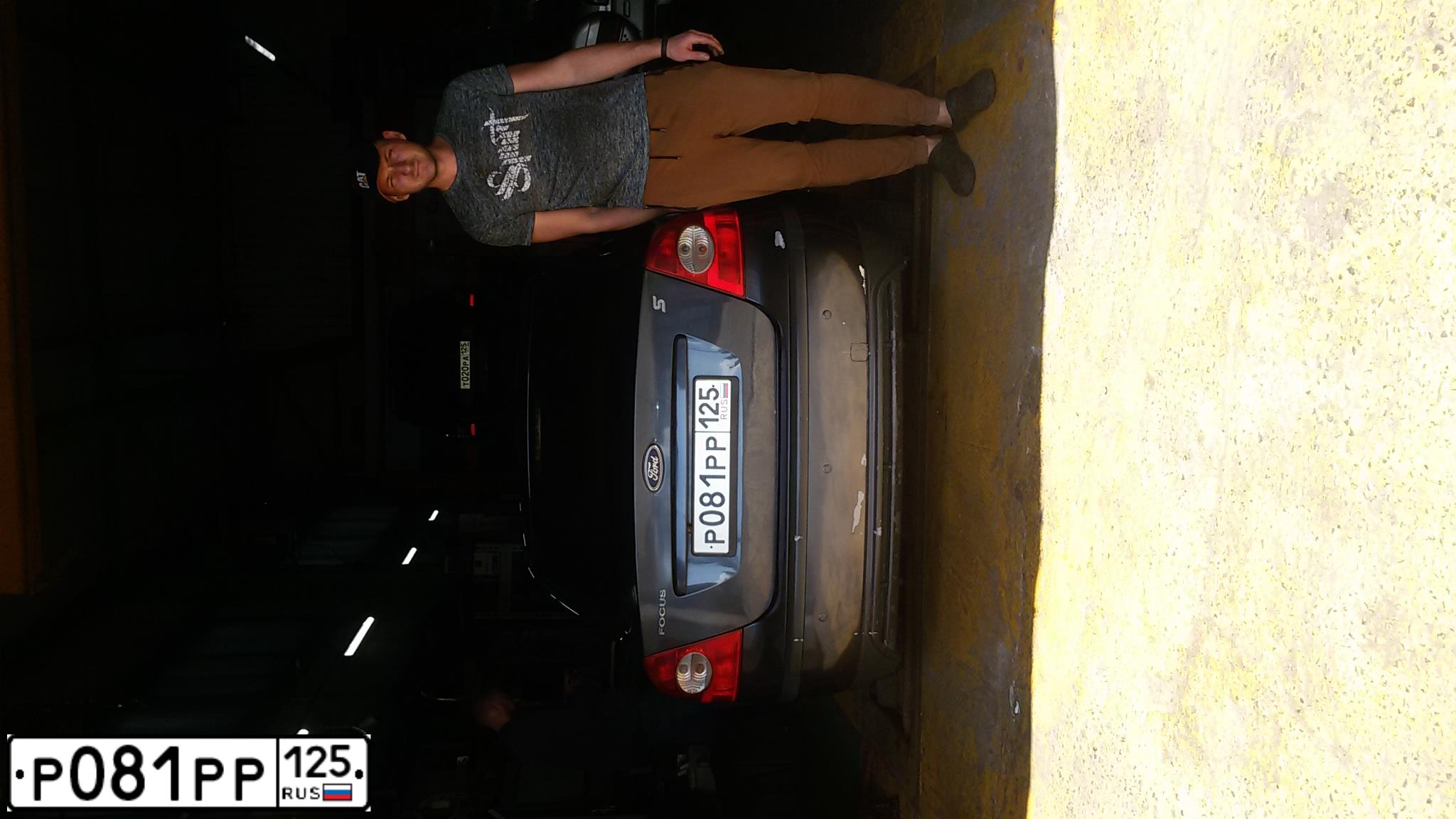 Фото автомобиля FORD FOCUS, 2007 — госномер Р909ТН27