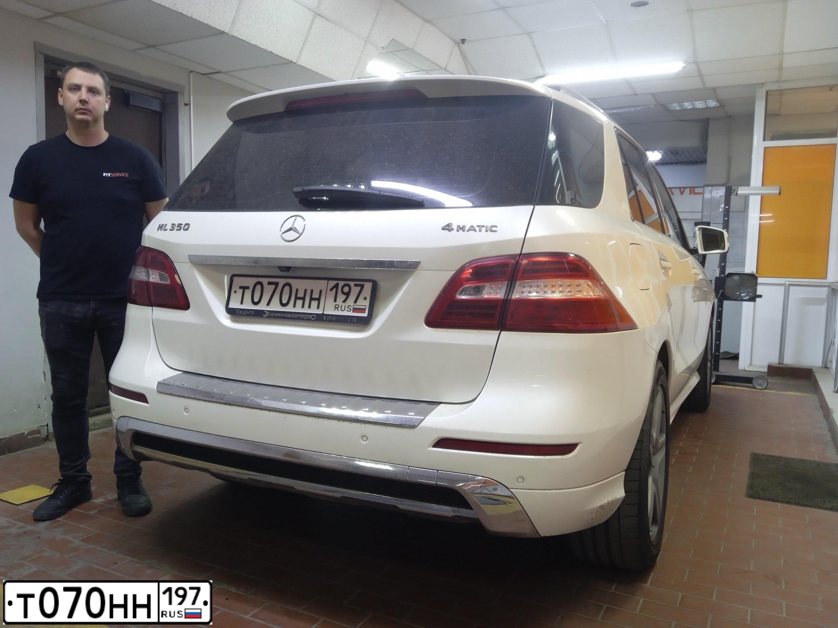 Фото автомобиля MERCEDES M-KLASSE, 2013 — госномер Е080ОВ797. Цвет: БЕЛЫЙ
