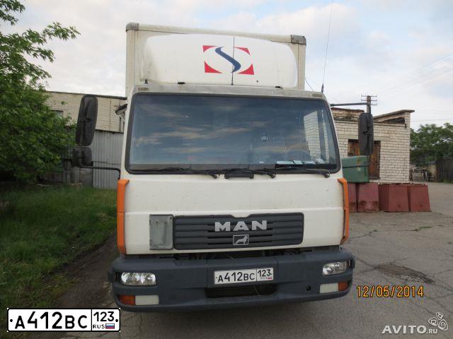 Фото автомобиля MAN LE 8.XXX /4X2/, 2004 — госномер Н578РВ44. Цвет: БЕЛЫЙ